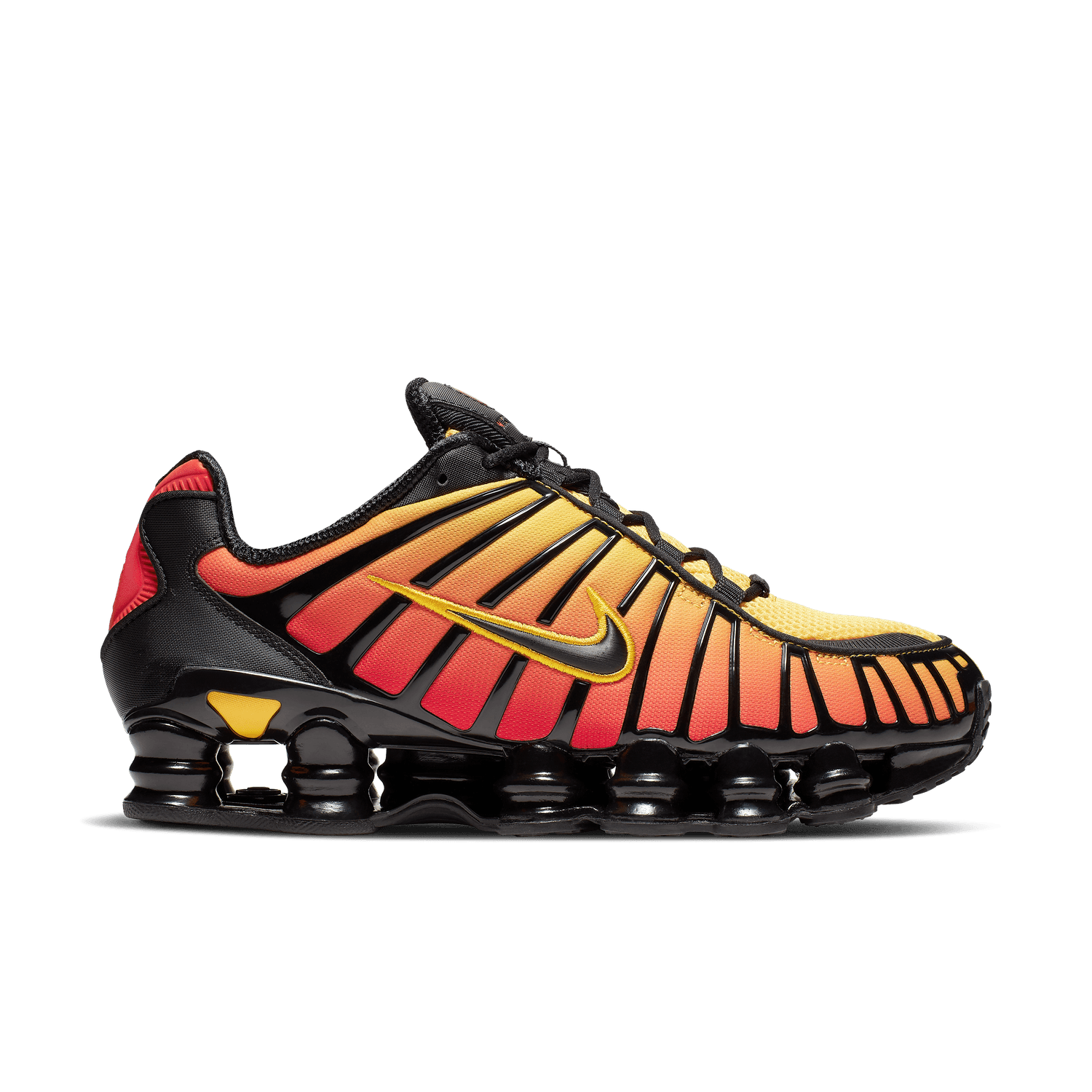 Nike Shox TL Black Amarillo Courtside Sneakers