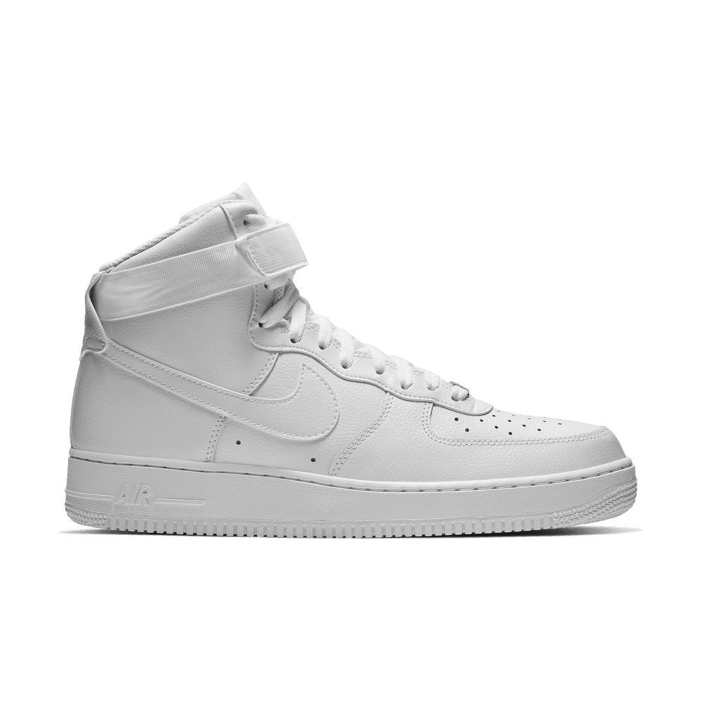 Nike Air Force 1 High White/White Women's Shoe - Hibbett