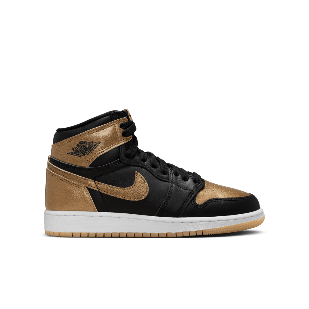 Air Jordan 1 Retro High OG 'Black & Gold' GS