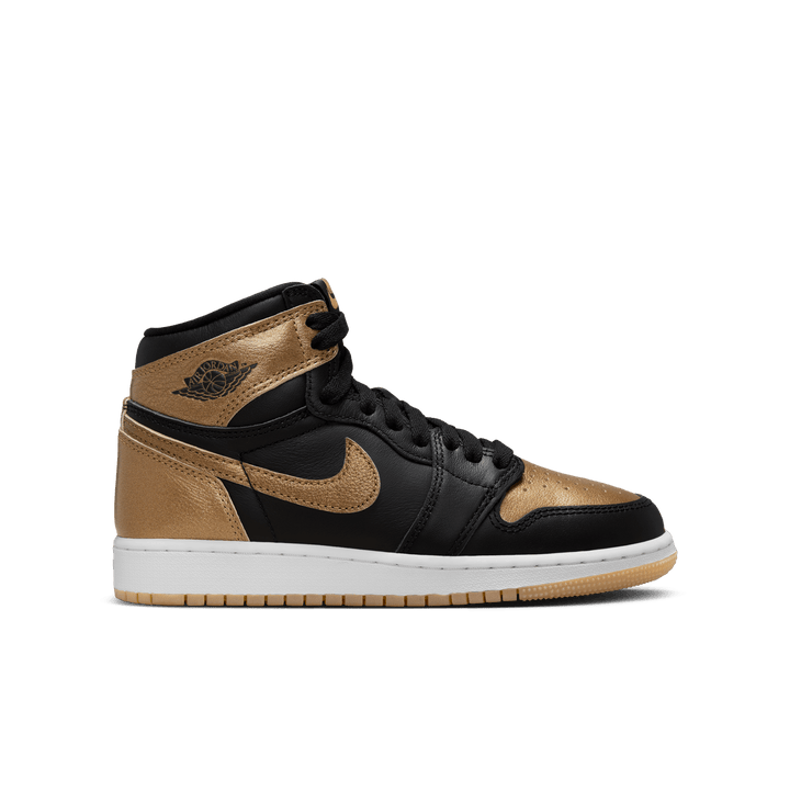 Air Jordan 1 Retro High OG 'Black & Gold' GS