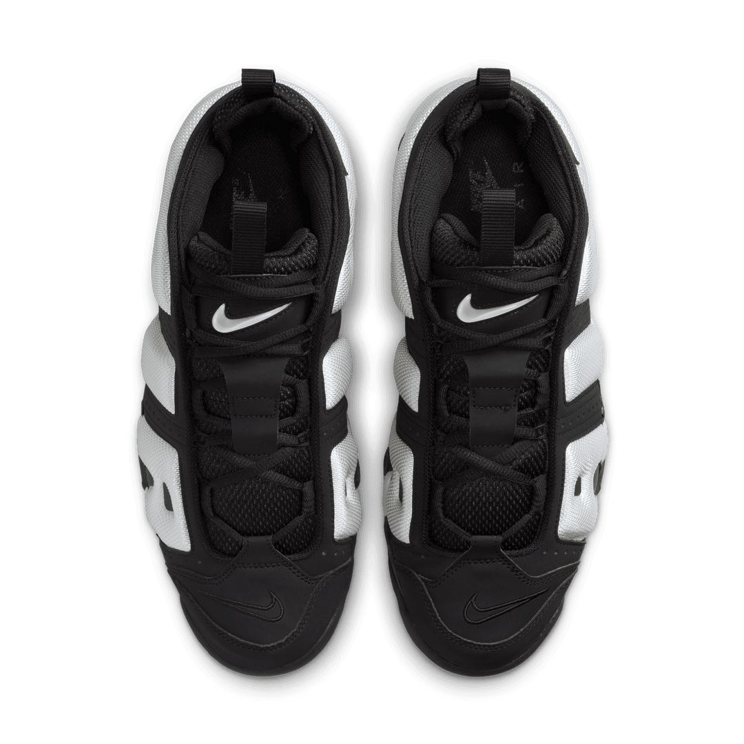 Nike Air More Uptempo Low 'Black/Metallic Silver'