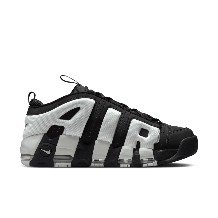 Nike Air More Uptempo Low 'Black/Metallic Silver'