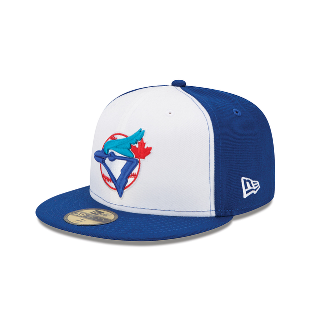 New Era 59Fifty Cooperstown Toronto Blue Jays White